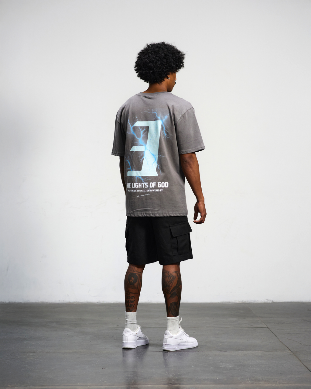 LOG GREY T-SHIRT