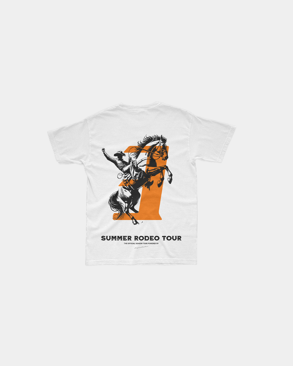 R TOUR 24 WHITE T-SHIRT