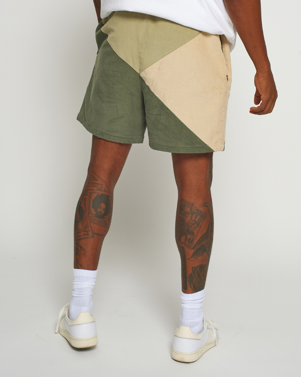 CORDUROY SHORT PISTASCHIO