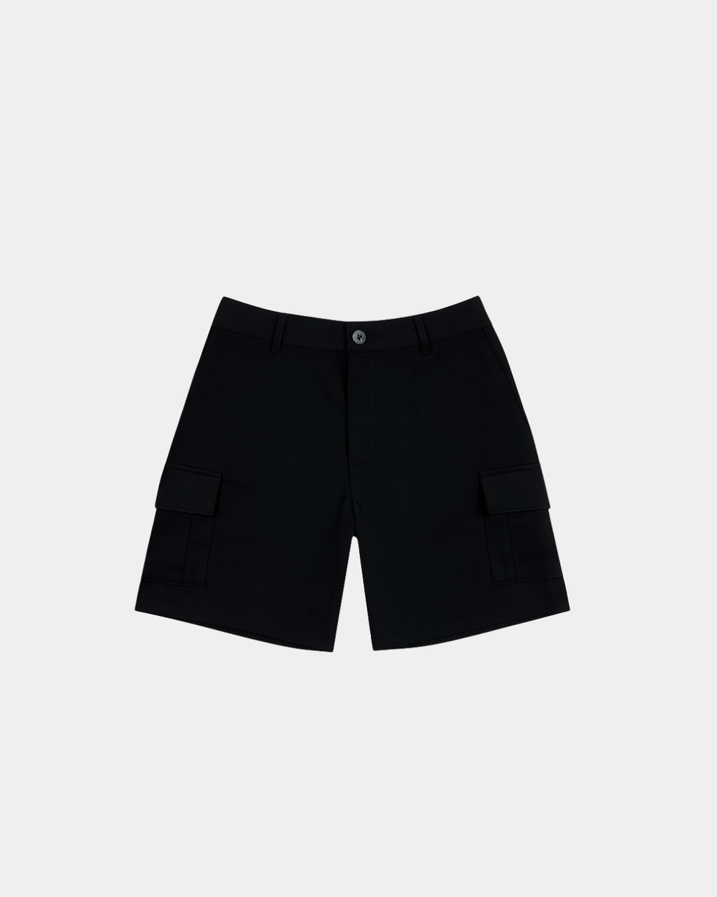 BLACK CARGO SHORTS