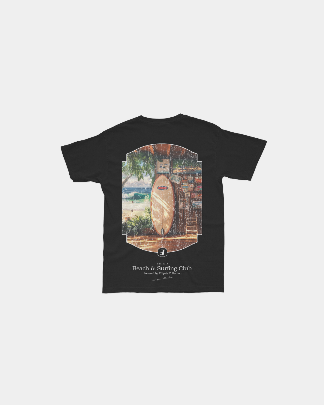 B&S CLUB BLACK T-SHIRT