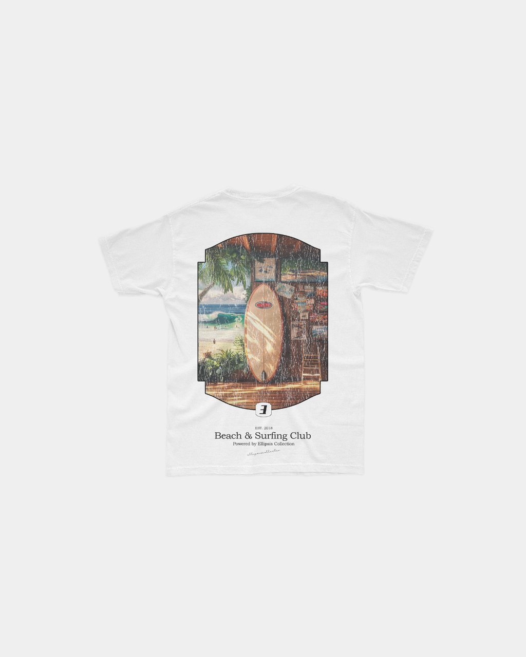 B&S CLUB WHITE T-SHIRT