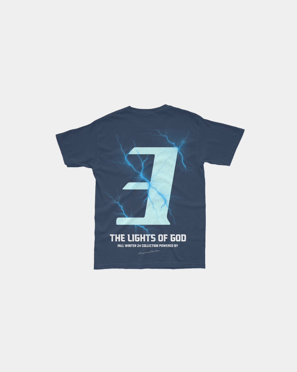 LOG NAVY T-SHIRT