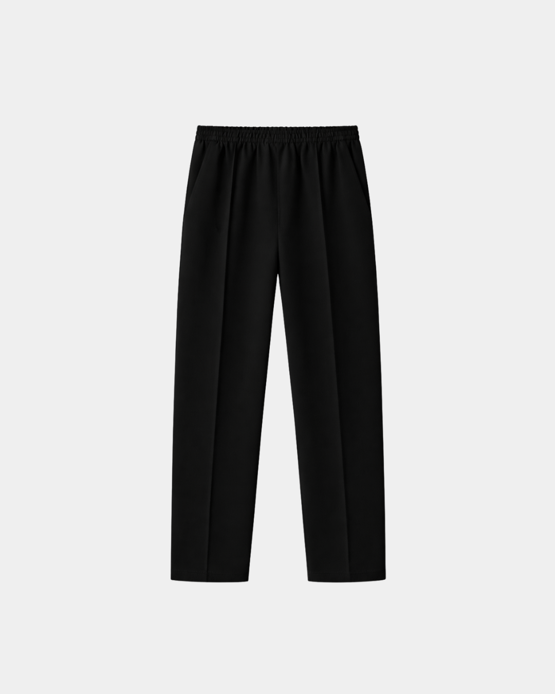 PLEATED BLACK PANTS