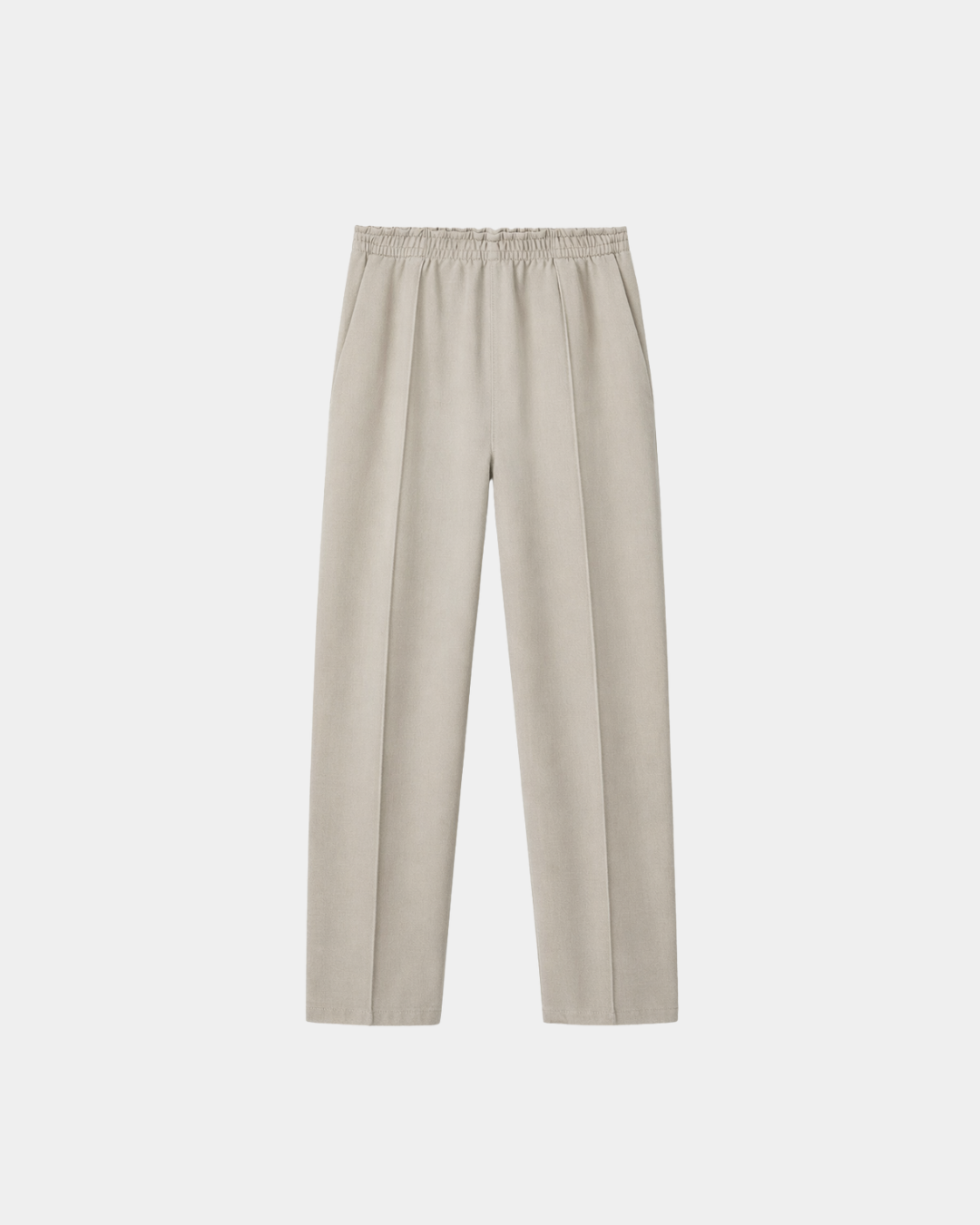 PLEATED STONE PANTS
